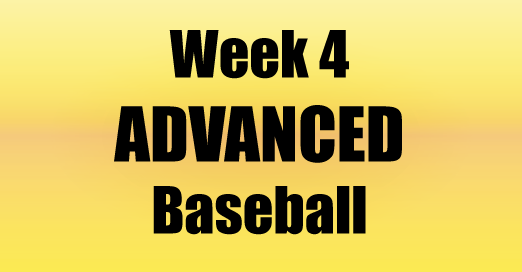 Week 3 Advanced Baseball Practice Templates with Drills
